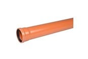 Afløb - Wavin PVC kloakrør 160x2000mm SN8 EN1401 - 517216