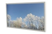 Skærmholder - HI-ND mounting kit - for digital signage LCD panel - landscape with polycarbonate protection - white - WC3200-0201-51