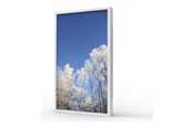 Vægbeslag, AV-Beslag & AV-Møbler - HI-ND enclosure - landscape/portrait - for flat panel - outdoor - white - Maks - Maks størrelse 55" - OW5516-1101-01