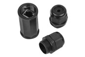 Netværkskabel - Lanberg network coupler - black - Sort - AD-RJ45-OS6-IP67