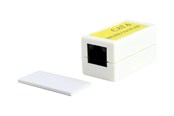 Netværkskabel - Gembird network coupler - white - Hvid - NCA-LC6-01