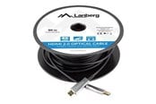 Skærmkabel - Lanberg HDMI cable with Ethernet - 80 m - CA-HDMI-20FB-0800-BK