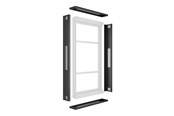 Vægbeslag, AV-Beslag & AV-Møbler - Multibrackets M mounting component - for digital signage LCD panel - black - Maks 63 kg - Maks størrelse 55" - 7350105219191