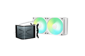 CPU Køler - Tryx PANORAMA SE 240 mm white - CPU Vandkøling - Max 28 dBA - L-P240L-AM2M-G0W