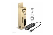 USB hub - Club 3D CSV-1430A - hub - 4 ports USB hub - 4 ports - Sort - CSV-1430A