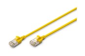 Netværkskabel - DIGITUS patch cable - 5 m - yellow - Gul - 5m - DK-1632-A-050S-Y
