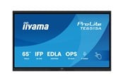 Infoskærme & Digital Skiltning - iiyama ProLite TE6515A-B1AG 65" Class (64.5" viewable) LED-backlit LCD display - 4K - for digital signage / interactive communication - TE6515A-B1AG