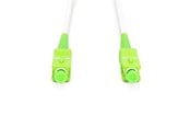 Netværkskabel - DIGITUS FO patch cord Armored SM Simplex - 5m - Hvid - 5m - DK-2922A-05-SCA-SX