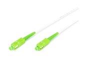 Netværkskabel - DIGITUS patch cable - 10 m - white - Hvid - 10m - DK-2922A-10-SCA-SX