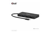 Dockingstation - Club 3D - docking station - USB-C - HDMI - 1GbE - CSV-2552
