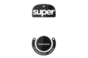 Musemåtte & tilbehør - Pulsar Superglide (Type-C) for Logitech G PRO X SUPERLIGHT - Sort - LGSSGB2