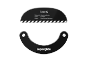 Musemåtte & tilbehør - Pulsar Superglide Type-C for Xlite 2 Series - Sort - PX2SGB2