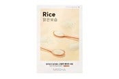 Ansigtspleje - Missha Airy Fit Sheet Mask - Rice - 1 pcs - 8809581454804