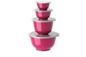 Køkkentilbehør - Rosti - Margrethe Bowls - Set of 4 + Lids (Beetroot) - 29966