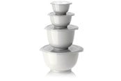 Køkkentilbehør - Rosti - Margrethe Bowls - Set of 4 + Lids (White) - 29962