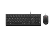 Tastatur - Lenovo Essential Wired Combo - Tastatur & Mus sæt - Norsk - Sort - 4X31R64425