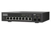 Switch - QNAP QSW-L3208-2C6T 8-Port 10GbE Switch (6x 10GbE RJ45 - 2x SFP+/RJ45 Combo) - QSW-L3208-2C6T