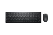 Tastatur - Dell Wireless Keyboard and Mouse KM3322W - keyboard and mouse set - QWERTY - Spanish - black Input Device - Tastatur & Mus sæt - Spansk - Sort - KM3322W-R-SPN