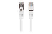 Netværkskabel - Lanberg patch cable - 3 m - RAL 9010 white - Hvid - 3m - PCF6-20CC-0300-W