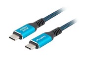 USB kabel - Lanberg - USB-C cable - 24 pin USB-C to 24 pin USB-C - 2 m - CA-CMCM-45CU-0020-BK