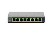 Switch - Netgear GS108EPP 8-Port Gigabit Ethernet Easy Smart High-Power PoE+ Switch (123W) - GS108EPP-100EUS