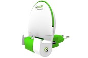 Powerbank - Q2Power Dock and charge powerbank EU micro USB Powerbank - Hvid - 2000 mAh - 3,200110