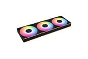 Kabinet Køler - Lian Li UNI FAN CL Wireless Reverse Fan 3-Pack - 120mm Black - Kabinet køler - 120mm - Sort med RGB LED lys - 12RCL1W3B