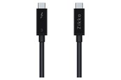 USB kabel - Zikko 0.5m 100W / 40Gb 8k USB-C Cable Black - M-TB050
