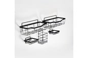 Badeværelsestilbehør - Scandinavian Collection - Bathroom Hanging Set - Black - 5740007825224