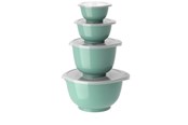 Køkkentilbehør - Rosti - Margrethe Bowls - Set of 4 + Lids (Nordic Green) - 29969