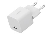 Mobil - Adaptere & Opladere - Belkin BoostCharge power adapter - PPS technology - 24 pin USB-C - 25 Watt - WCA012KQWH