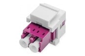 Netværkskabel - DIGITUS Fiber Optic LC/LC Duplex Coupler - Lilla - DN-96019-1-K