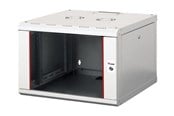 Rack skabe - Equip Pro Mount - rack - 600x600 mm with glass door removable and lockable panels assembled - 7U - EPM-07-6060-G-CBAA