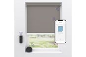 Smart Home - MotionBlinds Wireless Electric Black-Out Rollerblind 100x190cm - Grey - 2019204