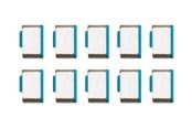 Systemtilbehør (kølepasta mv.) - Lindy USB C Port Blockers 10pcs (Blue) - 40466