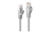 Netværkskabel - Lindy patch cable - 1 m - grey - Grå - 1m - 48362