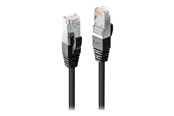 Netværkskabel - Lindy CROMO patch cable - 1 m - anthracite - Sort - 1m - 47212