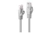 Netværkskabel - Lindy patch cable - 3 m - grey - Grå - 3m - 48364