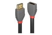 Skærmkabel - Lindy Anthra Line HDMI extension cable with Ethernet - 3 m - 36478
