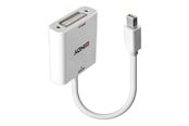 Skærmkabel - Lindy - video adapter - Mini DisplayPort to DVI - 18 cm - 38318