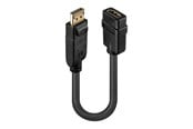 Skærmkabel - Lindy Display Port 1.2 to HDMI 1.3 Passive Converter - 41005