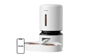 Katte - Petlibro Granary Camera Food Dispenser with Double Bowl 5L White - PL-AF203-36W