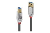 USB kabel - Lindy CROMO - USB cable - USB Type A to USB Type B - 5 m - 36664
