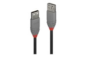 USB kabel - Lindy Anthra Line - USB extension cable - USB to USB - 50 cm - 36701