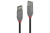 USB kabel - Lindy Anthra Line - USB extension cable - USB to USB - 3 m - 36704