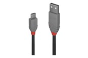 USB kabel - Lindy Anthra Line - USB cable - USB to Micro-USB Type B - 3 m - 36734