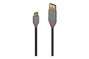 USB kabel - Lindy Anthra Line - USB-C cable - 24 pin USB-C to USB Type A - 50 cm - 36885