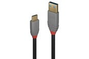 USB kabel - Lindy 3m USB 3.2 Type A to C Cable. - 36919