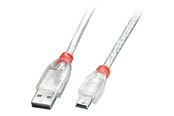 USB kabel - Lindy - USB cable - USB to mini-USB Type B - 50 cm - 41781