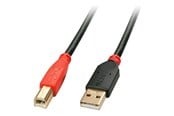 USB kabel - Lindy - USB cable - USB to USB Type B - 10 m - 42761
